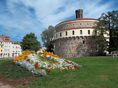 Kaisertrutz und Blumenuhr in Görlitz